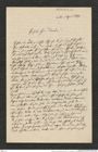 Nachlass Franz Steindachner, Brief von C. B. Klunzinger an Franz Steindachner (01.04.1879), Inv.Nr. 269.03, Seite 1